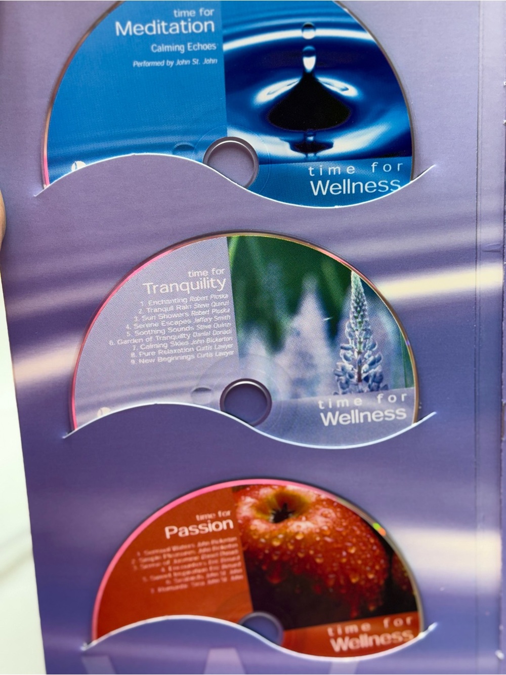 Time for Wellness 6 CDs, 6 hours of music 6 topics, Meditation, Passion, Sleep + - Picture 4 of 12